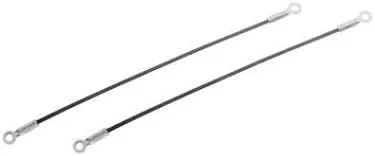 Tailgate Tail Gate Support Stay Cable Pair Set Compatible with 68-91 Chevy GMC Suburban