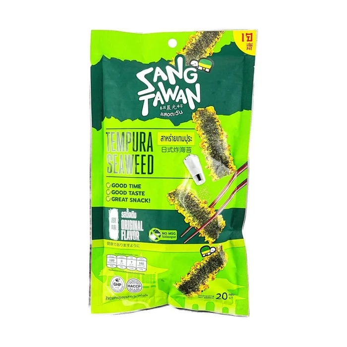Tempura Seaweed Snacks Original Flavor 0.71 oz