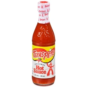 Texas Pete Original Hot Sauce Bottle-3 fl oz.-24/Case