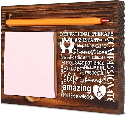 Thank You Gifts for Assistant Principal, Assistant Principal GiftsOffice Decor, Graduation Christmas Birthday Gifts for Assistant Principal,Retro Self-Stick Note Pad Holders XB480