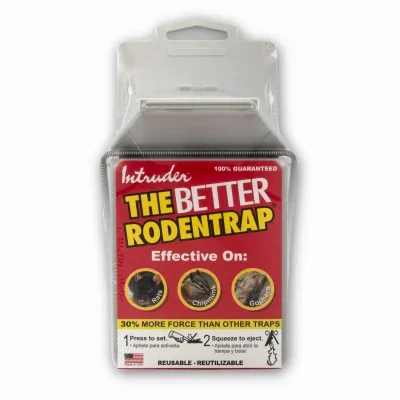 The Better Rodentrap For Chipmunks, Gophers & Rats