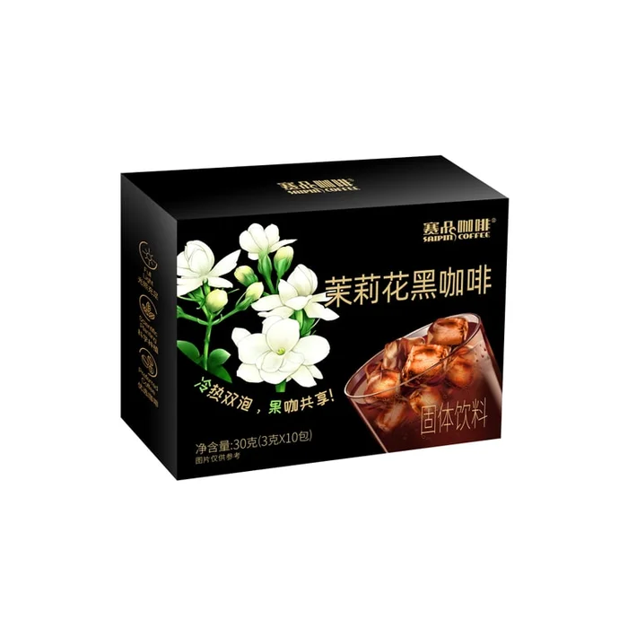 [The combination of tea and coffee is more self-disciplined] Jasmine black coffee 3g*10 packs