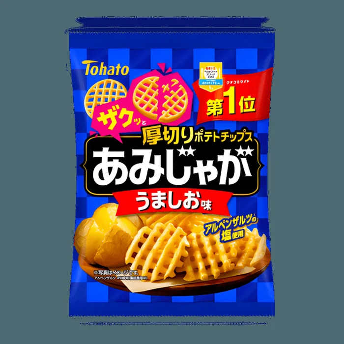 Thick Cut Potato Chips, Salt Flavor, 2.05 oz