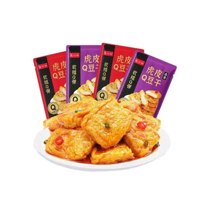 Tiger skin spicy dried tofu 10g*10 packets