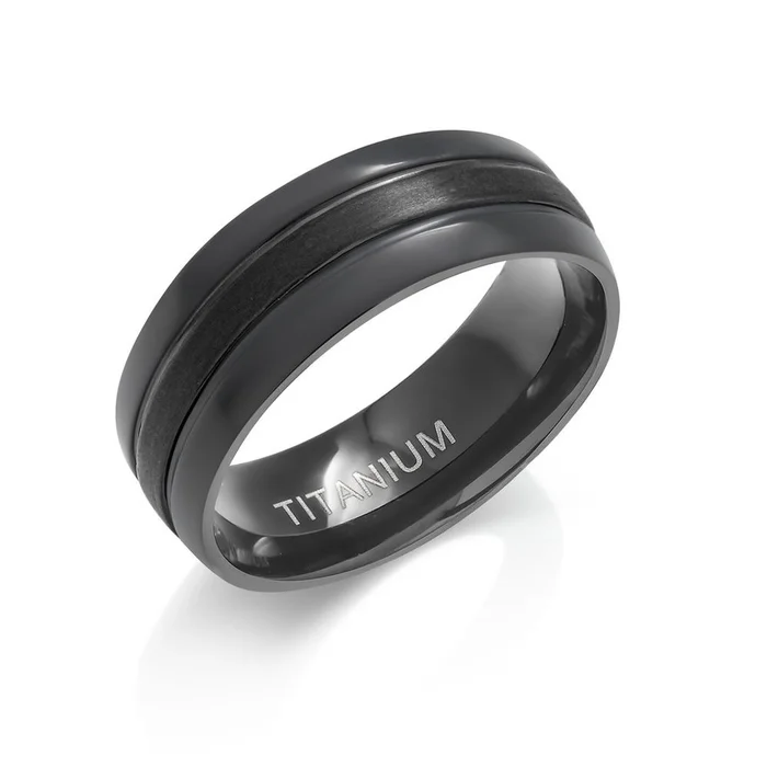 Titanium Comfort Fit Band