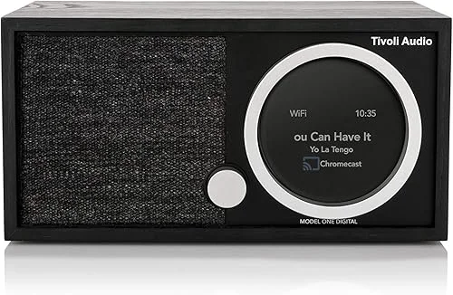 Tivoli Audio Model One Digital Generation 2 Wi-Fi Streaming Smart Radio (Black)