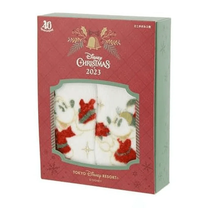 Tokyo Disney 2023 Christmas Limited Imabari Towel 2-piece Set