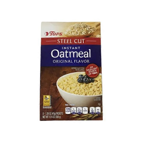TOPS Steel Cut Instant Oatmeal