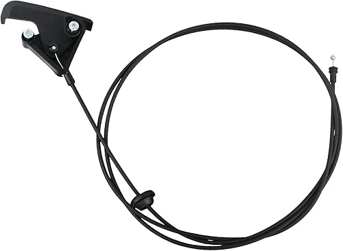 TQPONLY 912-201 Hood Release Cable & Pull Handle Compatible with 2006-2010 Dodge Ram 1500 2500 3500 4500 5500 Pickup Truck Replaces 55364471AA