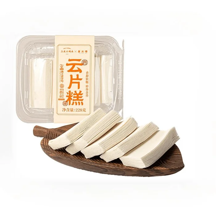 Traditional Glutinous Rice Cloud Slice Cake Snack 228g/box