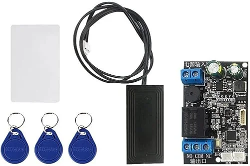 TRIPPER Mobile Phone NFC Control Board Fingerprint IC Card DIY Relay Module 13.56Mhz Access Control Card Controller, IC+NFC