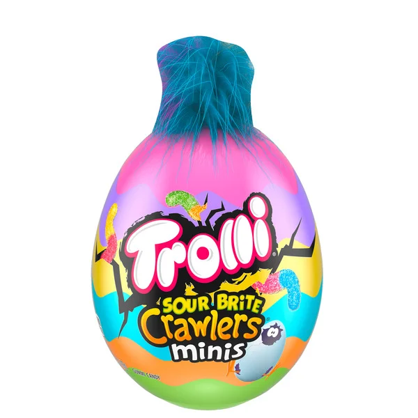 Trolli Gummi Candy, Sour Brite, Minis, Crawler