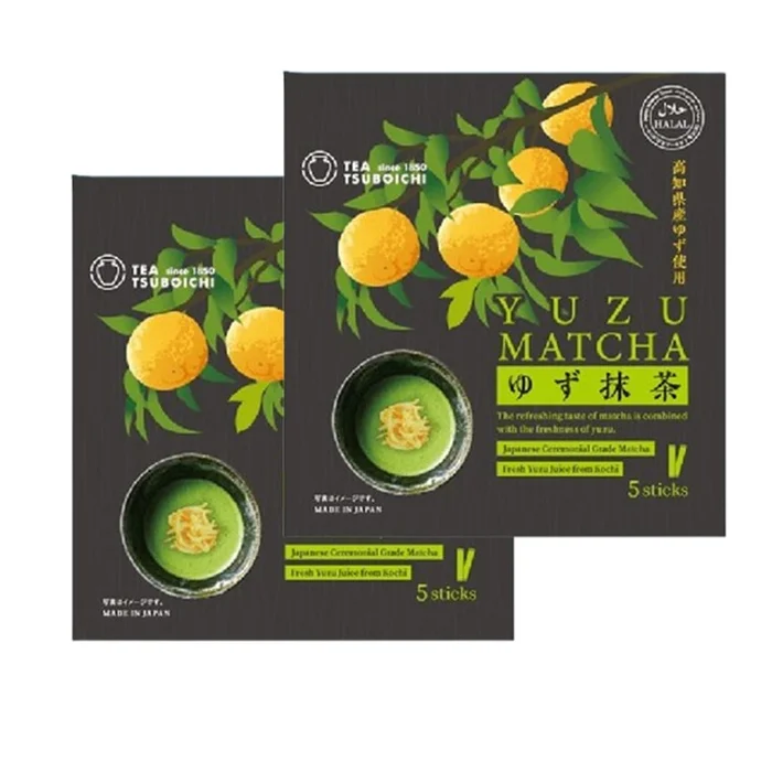 Tsuboshi Yuzu Matcha Stick 50g*2 bags