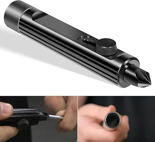 Tubing Deburring Tool – Brake Line Deburring Tool – Rimming & Deburring Tool for 3/16′ to 1/2′ Tubing, for Brake/Fuel/Transmission/Coolant Lines, Achieving Optimal Tubing Flaring, Replace for LTTR1