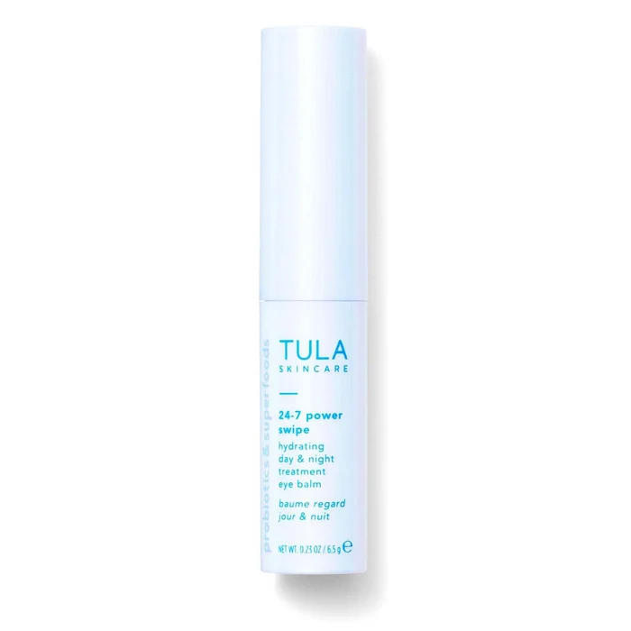 TULA Skin Care Eye Balm 24/7 Power Swipe – Dark Circle Treatment, Instantly Hydrate and Brighten Undereye Area, Portable and Perfect to Use On-the-go, 0.23 oz.