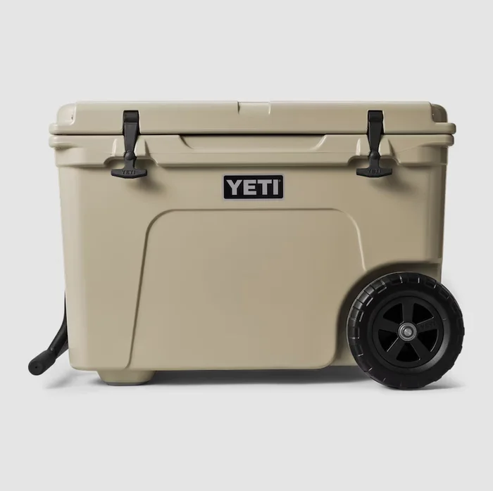 Tundra Haul 55 Wheeled Cooler Desert Tan 28-1/4 In. 45 Can Capacity