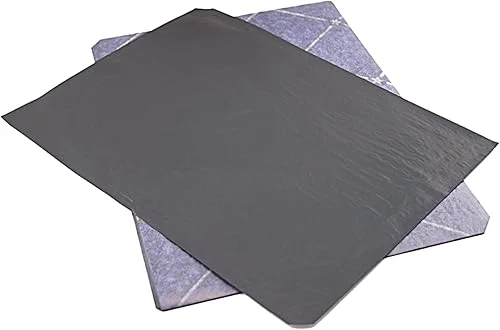 Typewriter Carbon Paper, Black, 8 1/2′ x 11′, Pack of 25