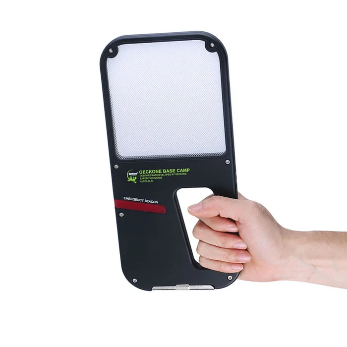 Ultra-Slim Base Camp Outdoor Light with Emergency Beacon