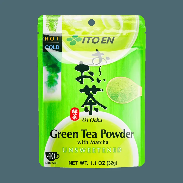 Unsweetened Green Tea Powder With Matcha 1.1oz