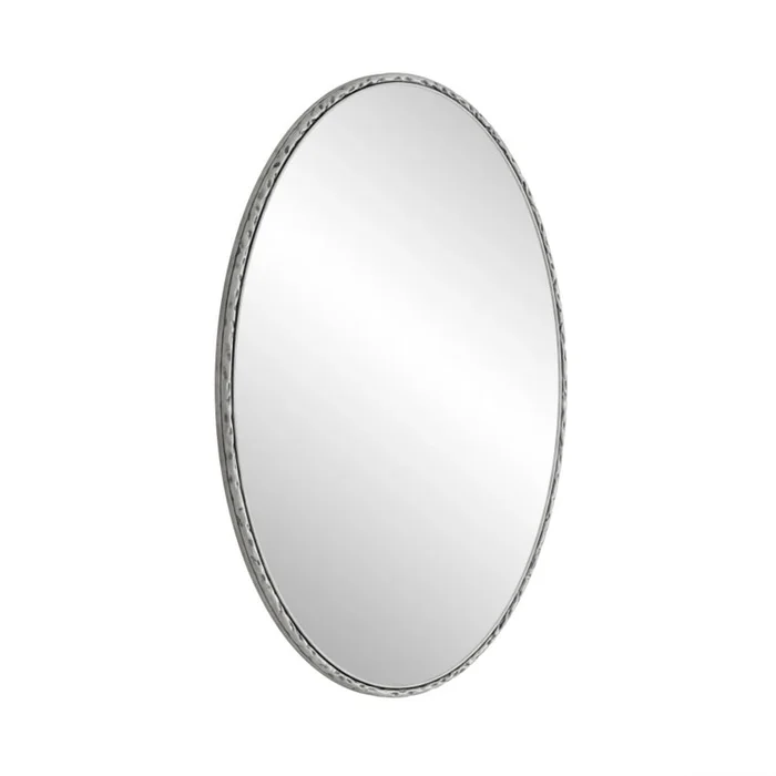 【USA Direct Mail】Iron oval retro mirror * 1 piece
