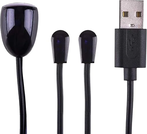 USB IR Repeater – Infrared Remote Control Extender Repeater with 1 Emitters, 2 Emitters, 4 Emitters (3M/ 10 FT)