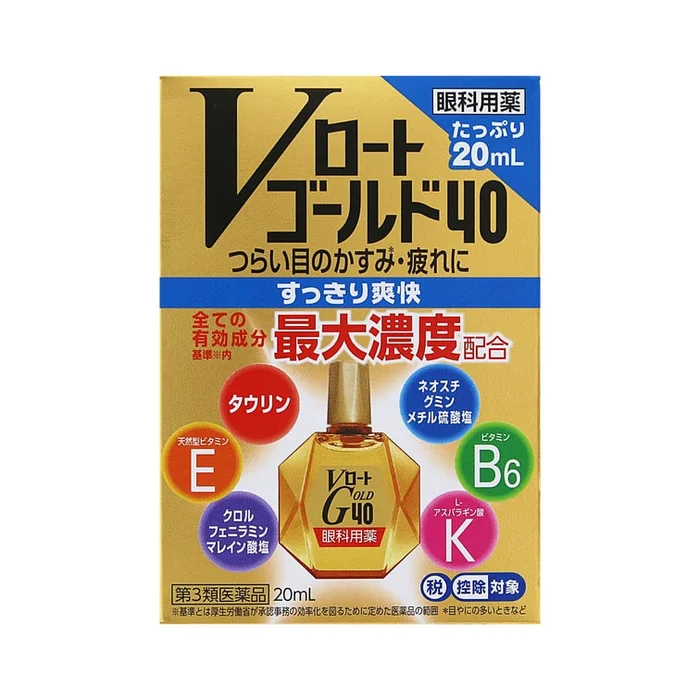 V Roto Gold 40 Eye drops 20ml