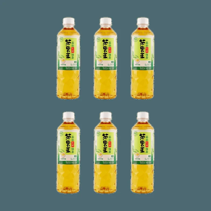 【Value Pack】Raw Squeezed Green Tea,16.9 fl oz * 6