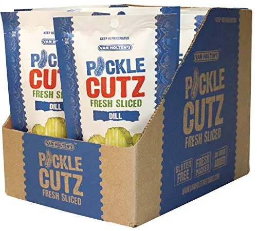 Van Holtens Fresh Dill Pickle Cutz, 3.75 Ounce — 12 per case.