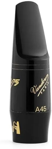Vandoren SM416 A45 V5 Series Alto Sax Mouthpiece, Black