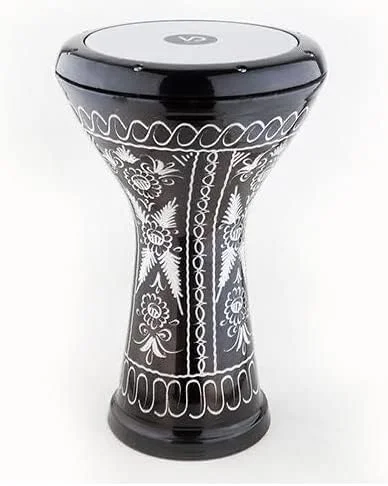 VD® Darbuka/Doumbek Cast Aluminum – Tuning Lugs & Rmvble Head (8 ½ in.) (Anatolian Motifs)