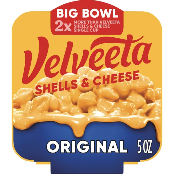 VELVEETA Shells & Cheese Original Mac & Cheese Microwavable Meal