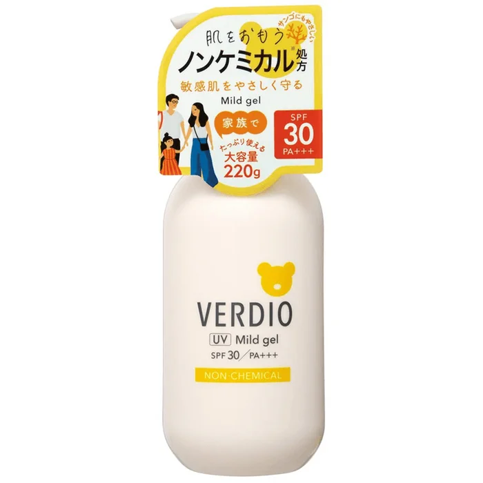 Verdio UV Mild Gel Non-chemical 30SPF PA+++ [220g]