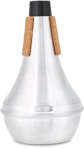 VGEBY Trumpet Mute Silencer, Straight Practice Mute for Trumpet Jazz Music Denis Wich Sordina Estante para Trompeta