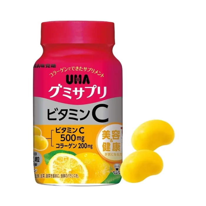Vitamin C Gummies Lemon Flavor 30 days 60 tablets