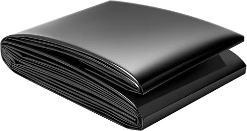 VIVOSUN 20 x 25 Feet Pond Liner, 14.5 Mil Durable LLDPE Pond Liners for Koi Ponds, Aquaculture and Water Gardens, Black