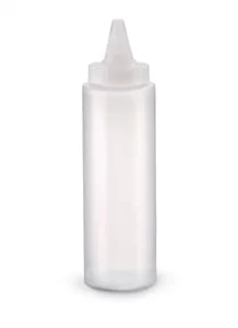 Vollrath 12 oz. All Purpose Plastic Clear Squeeze Bottle-12 Each-1/Case