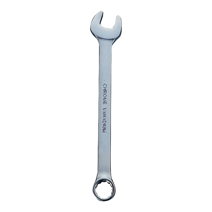 Vulcan MT6547913 Combination Wrench, Metric, 10 mm Head, Chrome Vanadium Steel, Silver, Round Handle