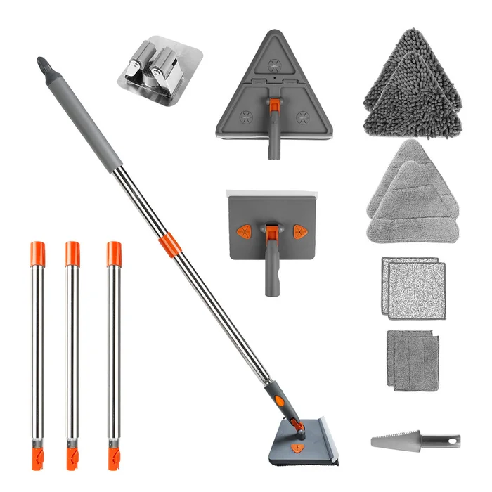 Wall Mop with Long Handle