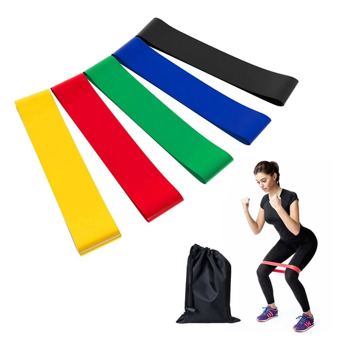 Waloo® 6-Piece Resistance Exercise Band Set