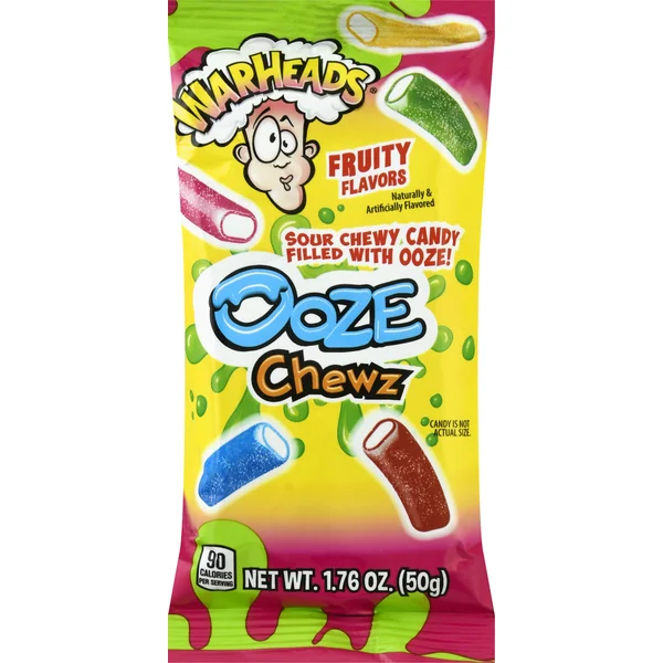 WARHEADS Candy, Fruity Flavor, Ooze Chewz