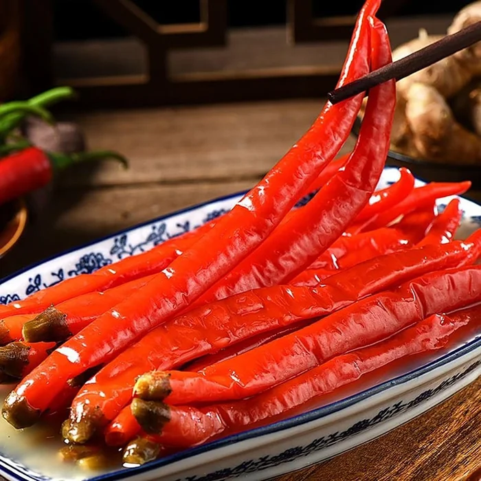 Water-Soaked Pickled Red Millet Pepper , 7.05 oz