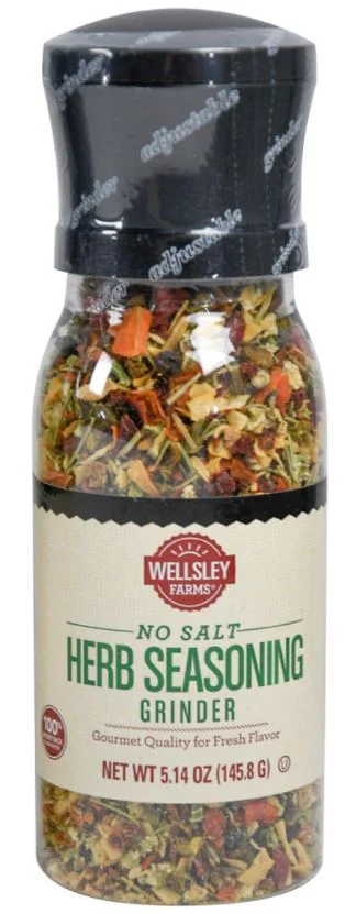 Wellsley Farms No Salt Herb Seasoning Grinder , 6.7 oz