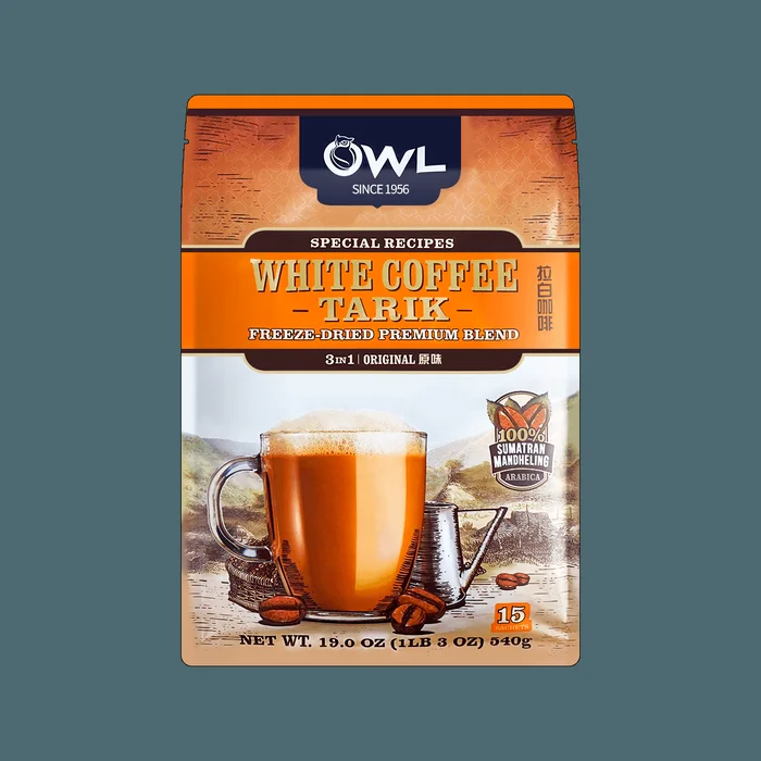 White Coffee Tarik 3in1 Original 15 Sachets 19 oz