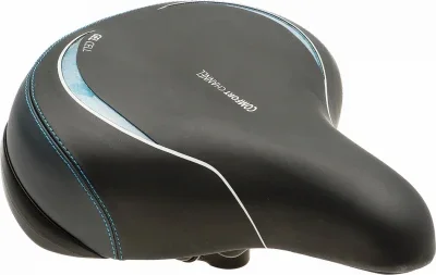 Wide Comfort Bike Seat, Gel Inserts