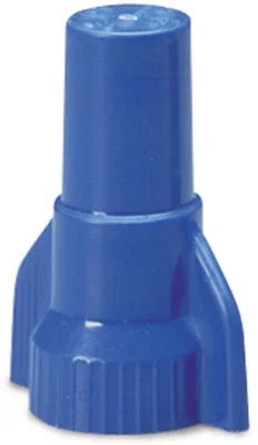 Wing-gard Wire Connector, Square Spring, 14-16 Awg, Blue, Extra Large, 10-pk.