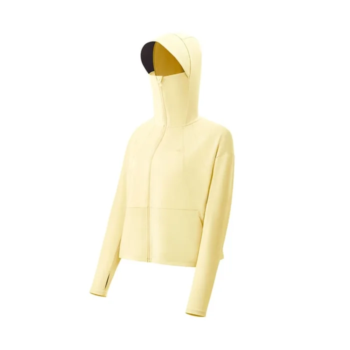 Women's Cooling UV Protection Cape (Yellow Size M) – 99.9% UV Blockage Wide Brim & Breathable Design S 1PC