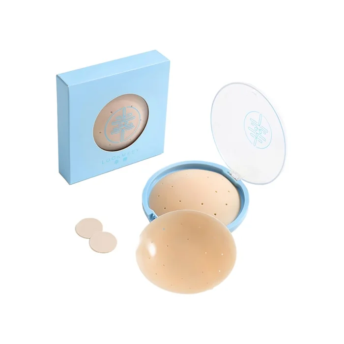 Women's Silicone Nipple Covers with Built-in Cooling Holes 1 Pair