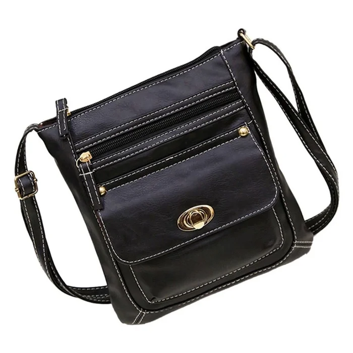Women's Crossbody Buckle Messenger Everyday Purse