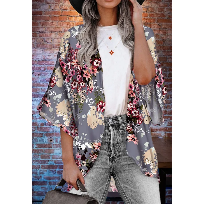 Women's Lightweight Cover-up Kimono Cardigan