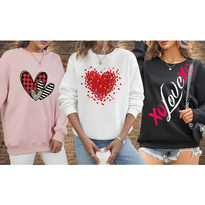 Women's Valentine's Day Sweatshirt